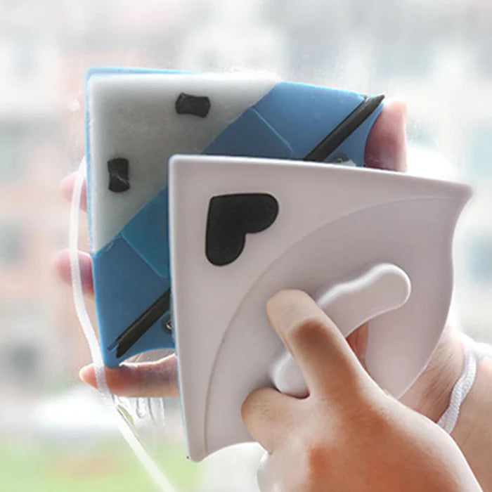 Double face glass cleaner, Magnetic Window Cleaner