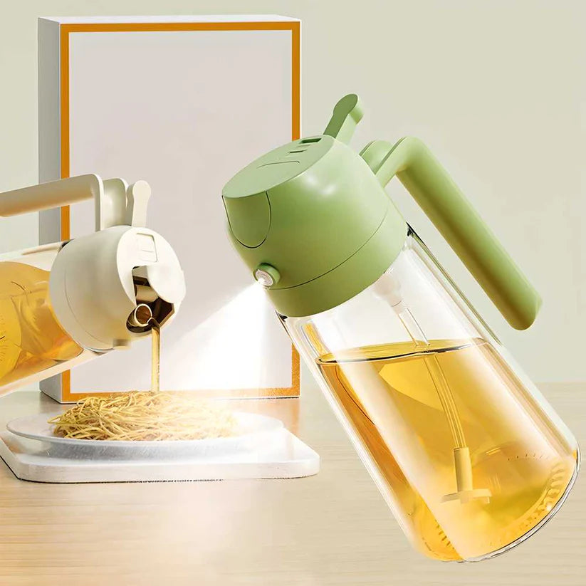 2 in 1 Oil Sprayer and Oil Dispenser - 500 ML