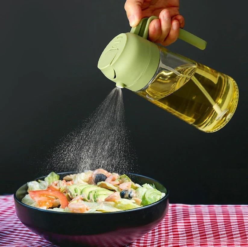 2 in 1 Oil Sprayer and Oil Dispenser - 500 ML
