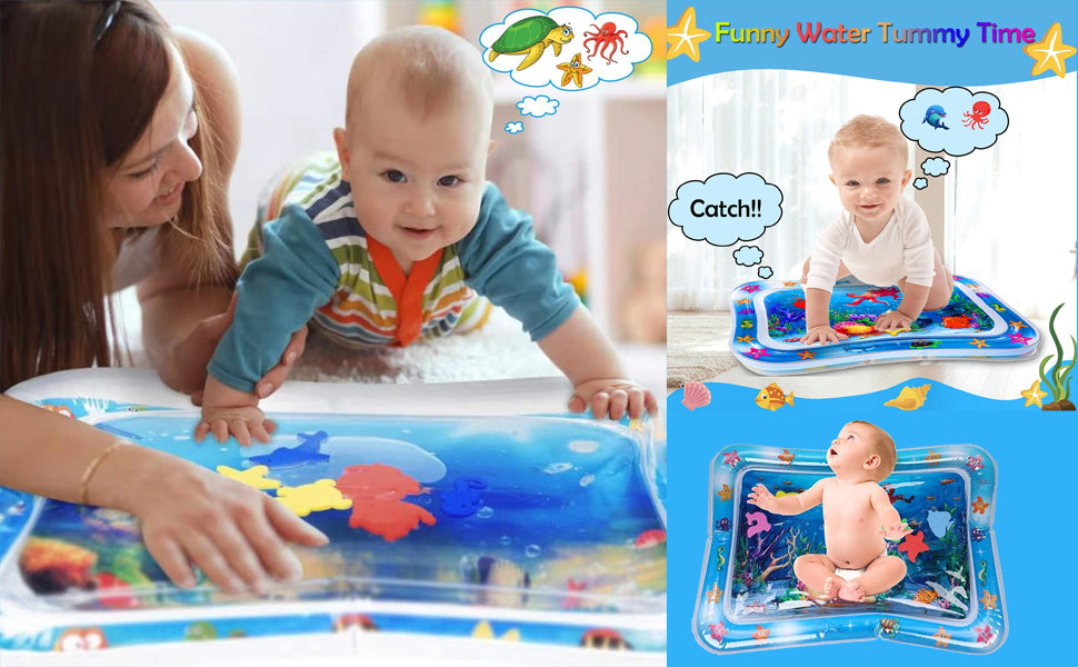 Baby Kids Water Play Mat | Leakproof Water Play Mat | Fun Activity Play Center Indoor and Outdoor Water Play Mat for Baby