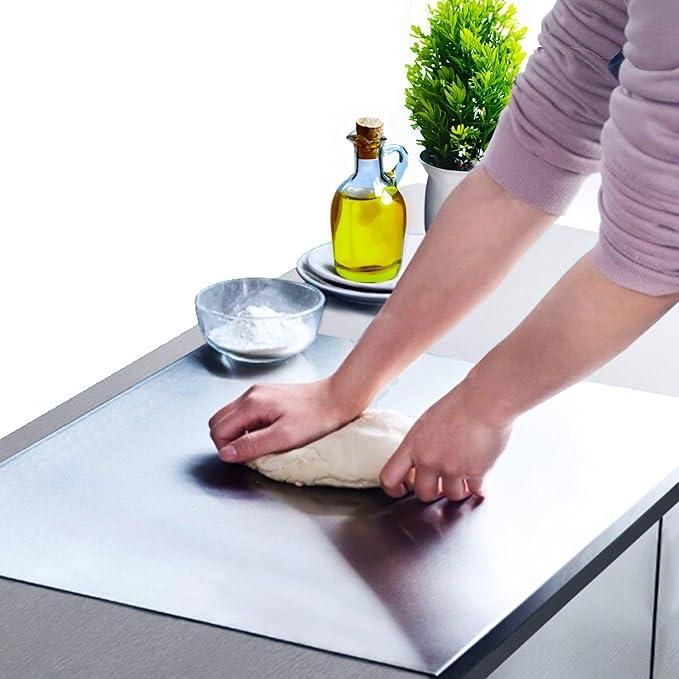 Stainless Steel Chopping Board (40x38cm)