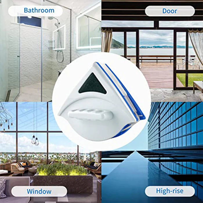 Double face glass cleaner, Magnetic Window Cleaner