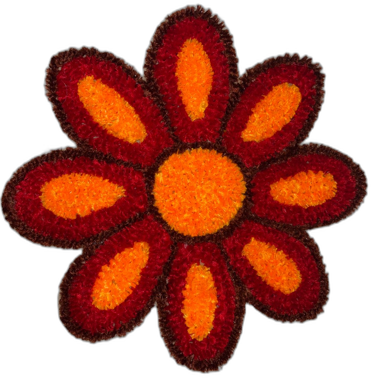Fur Rangoli Mat
