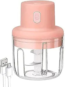 Electric Mini Garlic Chopper – USB Rechargeable 250ml