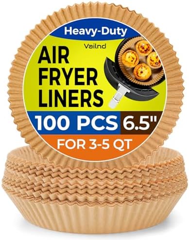 Air Fryer Disposable Standard Paper Liners - 50 Pcs