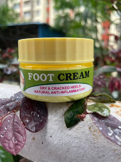 Foot Cream - Dry and Cracked Heels | Natural &amp, Anti-Inflammatory