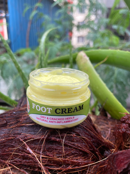 Foot Cream - Dry and Cracked Heels | Natural &amp, Anti-Inflammatory