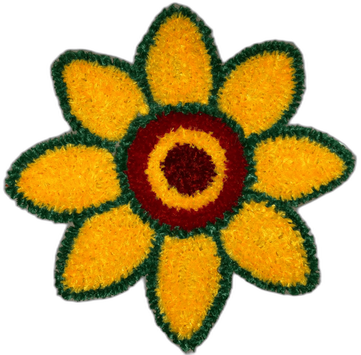 Fur Rangoli Mat