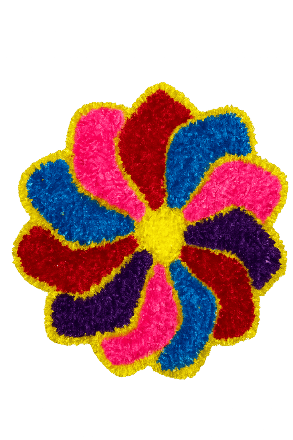 Fur Rangoli Mat