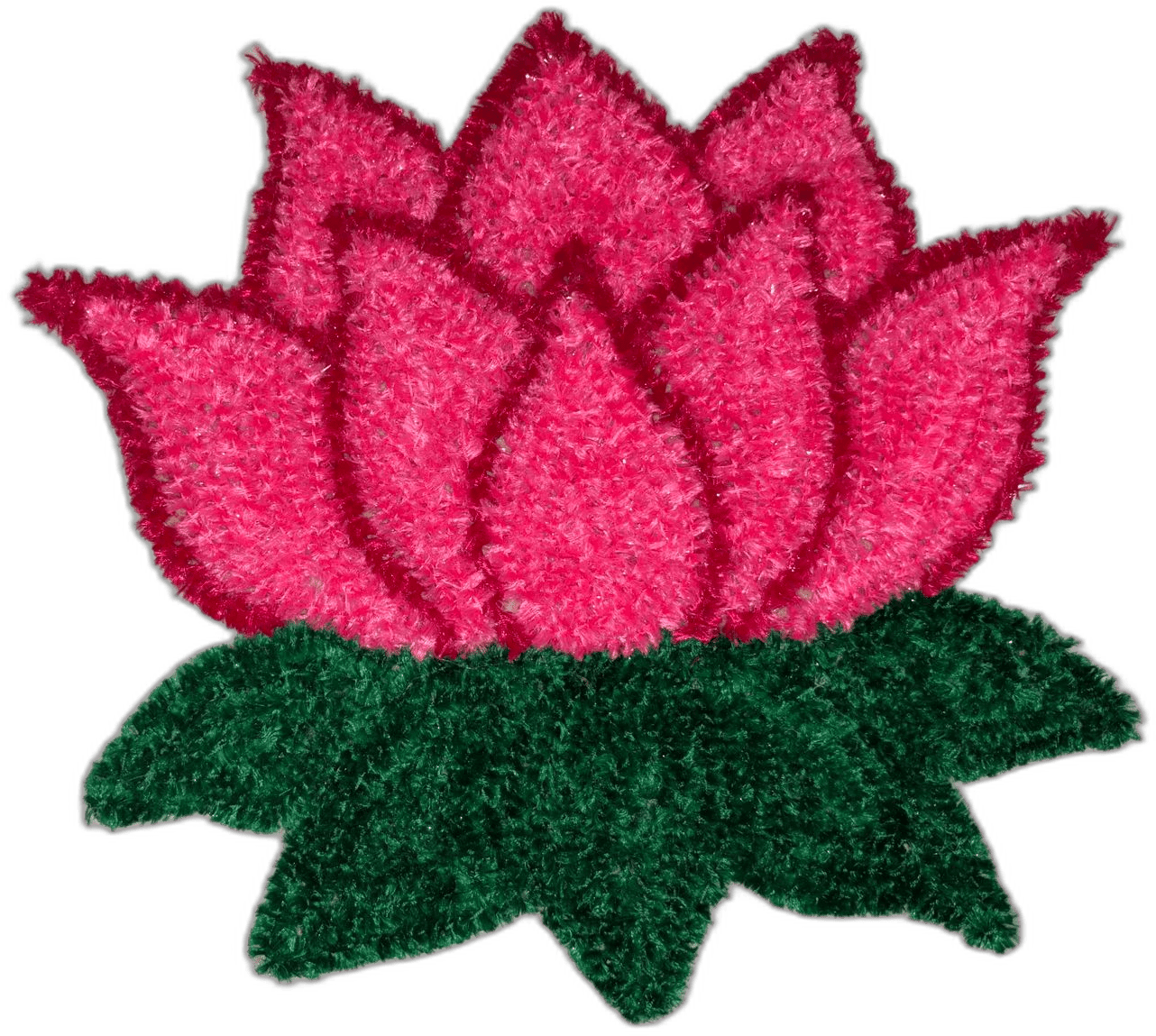 Fur Rangoli Mat