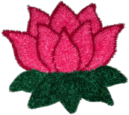 Fur Rangoli Mat
