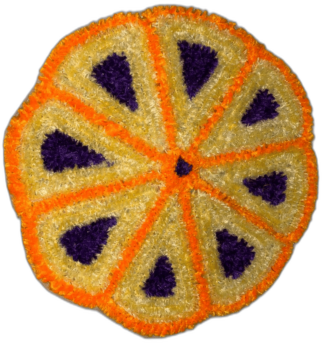 Fur Rangoli Mat