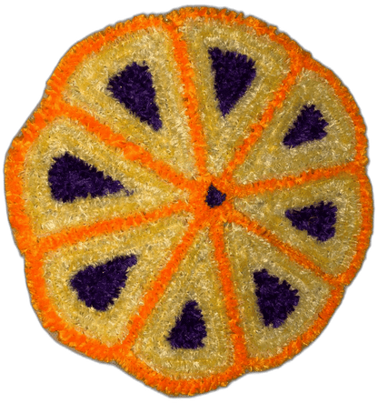 Fur Rangoli Mat