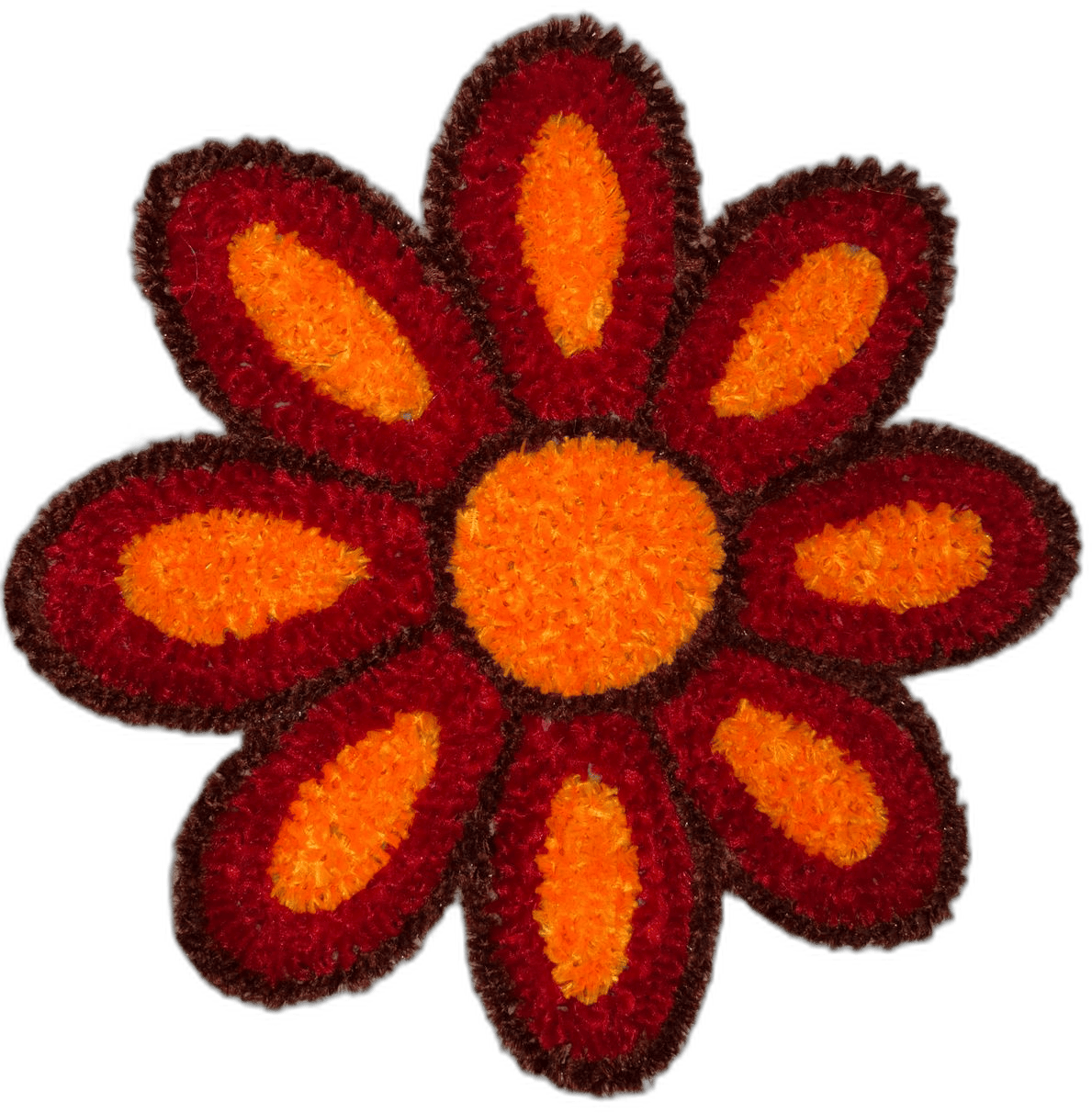 Fur Rangoli Mat