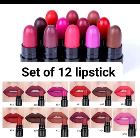 🌿Natural Lipstick Nourish & Glow - mini pack of 12